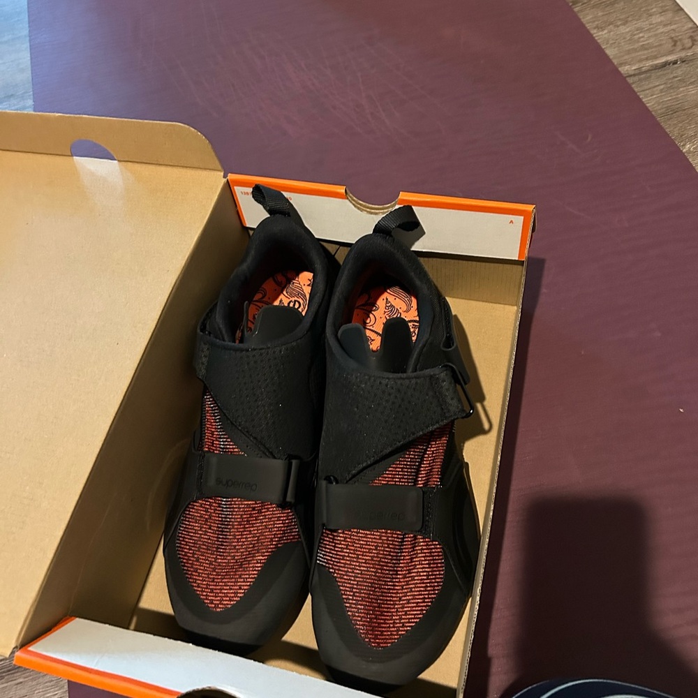 Nike SuperRep Cycle in Vibrant Orange/Red